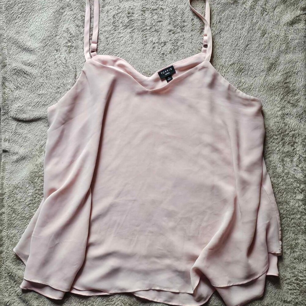 Torrid Mushroom Sophie Chiffon Swing Cami